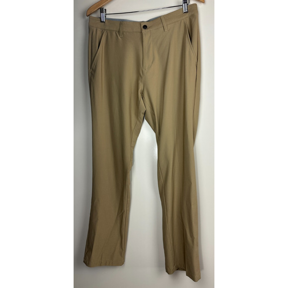 Adidas Golf Ultimate365 Classic Pants Flat Front GS1889 Tan Men's Size 32 x 32 - Picture 8 of 9